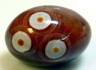 Triophthalmos - eye agate - глазчатый агат
